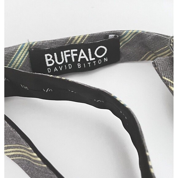 BUFFALO DAVID BITTON Bow Ties for Men Pretied Bowties Classic Formal Adjustable - Picture 2 of 8